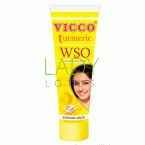 Аюрведический крем с куркумой Викко / WSO Turmeric Skin Cream Vicco 15 гр
