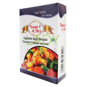 Овощная Сабджи Масала / Vegetable Sabji Masala Nano Sri 100 гр