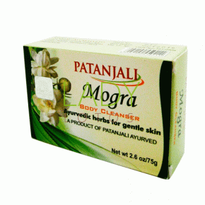 Мыло Могра Патанджали / Mogra Soap Patanjali 75 гр