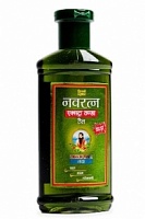 Масло Navratna (зеленый) на травах для тела. Упаковка: 200 мл