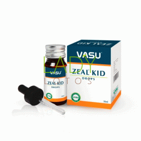 Зеал Кид Васу - средство от простуды и кашля у детей в возрасте до 3 лет / Zeal Kid Vasu 30 мл