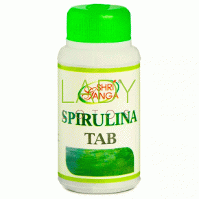 Спирулина Шри Ганга - источник витаминов и минералов / Spirulina Shri Ganga 60 табл