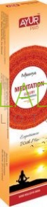 Ароматические палочки Meditation, Luxury Masala Insense (АюрПлюс) 12 пал