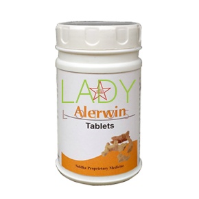 Алервин - при аллергии и кожных заболеваниях / Alerwin SKM Siddha 100 табл 500 мг