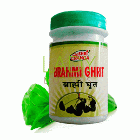 Брахми Гхрита Шри Ганга - для мозга и памяти / Brahmi Ghrit Shri Ganga 100 гр
