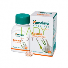 Ласуна - для нормализации уровня холестерина / Lasuna Himalaya Wellness 60 табл