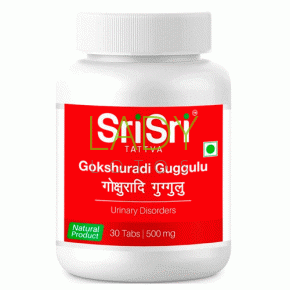 Гокшуради Гуггул Шри Шри - для мочеполовой системы / Gokshuradi Guggul 500 мг Sri Sri 30 табл