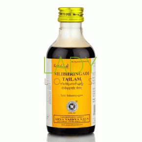 Нилибхрингади Тайлам Коттаккал - масло для волос / Nilibhringadi Tailam Kottakkal 200 мл