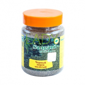 Перец черный молотый Сангам Хербалс (Sangam Herbals) 90 гр.