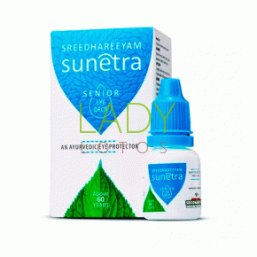 Сунетра 60+ - капли для глаз / Sunetra Senior 60+ Herbal Eye Drop 10 мл