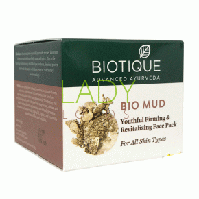Антивозрастная маска для лица с Глиной Биотик / Bio Mud Biotique 75 гр