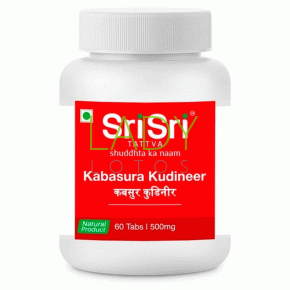 Кабасура Кудинер Шри Шри - для лечения распираторных заболеваний / Kabasura Kudineer Sri Sri 60 табл