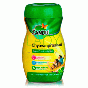 Чаванпраш без сахара (Chyavanprashad Sugar Free Revitalizer Zandu) 450 гр