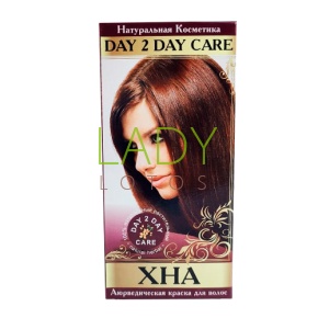 Аюрведическая краска для волос Хна / Day 2 Day Care 100 гр