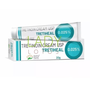 Третиноин Крем / Tretinoin Cream USP Tretiheal 0.025% 20 гр