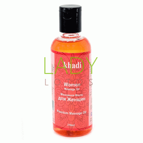Масло массажное для Женщин Кхади / Massage Oil Women Khadi 210 мл