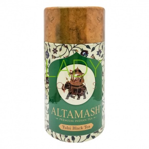 Чай чёрный байховый с тулси Алтамаш / Black Tea With Tulasi Altamash 100 гр