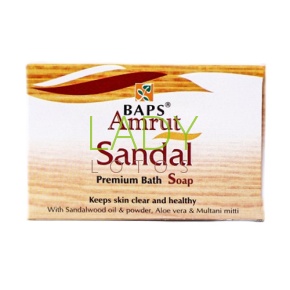 Мыло банное Сандал Премиум Бапс Амрут / Sandal Premium Bath Baps Amrut 75 гр
