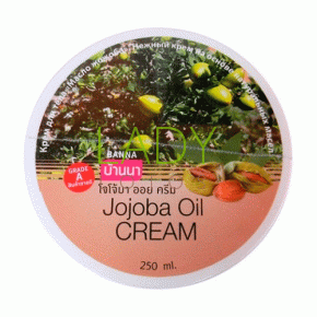 Крем для тела с маслом Жожоба / Jojoba Oil Cream Banna 250 мл