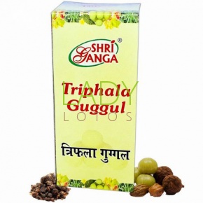Трифала Гуггул Шри Ганга / Triphala Guggul, Shri Ganga 100 гр