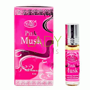 Арабские масляные духи Розовый Мускус / Perfumes Pink Musk Al-Rehab 6 мл