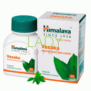 Васака - для дыхательной системы / Vasaka Himalaya 60 табл