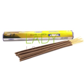 Ароматические палочки Счастливая Семья Сатья / Incense Sticks Happy Family Satya 20 шт