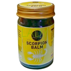 Тайский бальзам Скорпион для тела / Scorpion Balm Coco Blues 50 гр