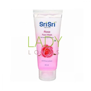 Средство для умывания лица Роза Шри Шри / Rose Face Wash Sri Sri 60 мл