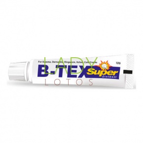 Би-Текс - мазь от экземы, прыщей, зуда и растрескивания кожи / B-tex Super 12 гр