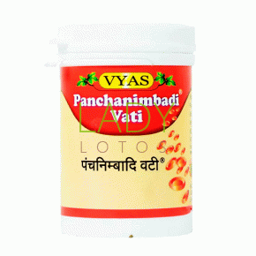 Панчанимбади Вати - для проблемной кожи / Panchanimbadi Vati Vyas 100 табл