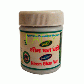 Ним Гхан Адарш - чистая кожа / Neem Ghan Vati Adarsh 40 гр