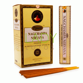 Ароматические палочки Наг Чампа Нирвана / Incense Sticks Nagchampa Nirvana Ppure 15 гр