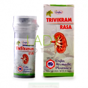 Тривикрам Рас - омолаживает почки и организм при всех проблемах / Trivikram Ras Unjha 10 гр